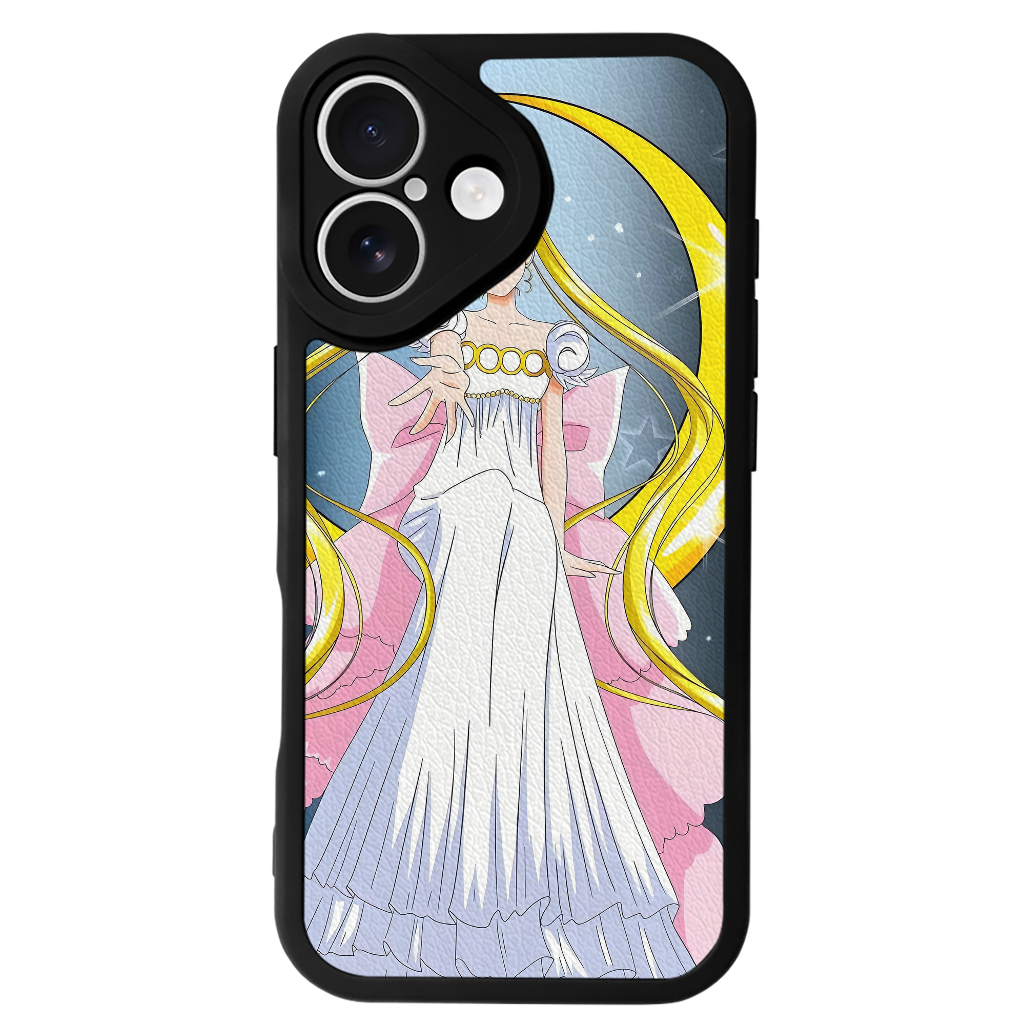 （画像用） 美少女戦士セーラームーン Sailor Moon 【iPhone 16シリーズ対応】シリコンスマホケース（レザー調） 材質：シリコン